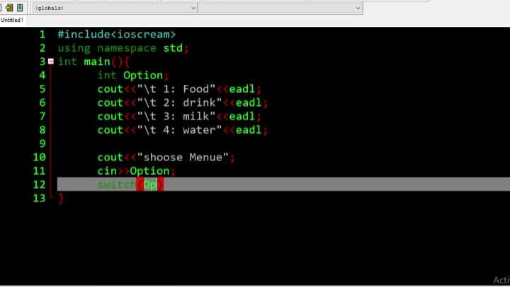 Using switch statement in the C++(part 3)π»π»ππͺ - TNAOT